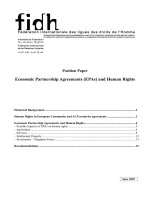 Economic Partnership Agreements (EPAs) and Human Rights ppt