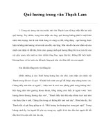 Quê hương trong văn Thạch Lam potx