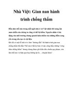 Nhà Việt: Gian nan hành trình chống thấm doc