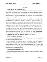 Hoàn thiện quy trình kiểm toán chu kỳ bán hàng và thu tiền trong kiểm toán Báo cáo tài chính tại công ty TNHH Kiểm toán Vaco – chi nhánh Hải Phòng