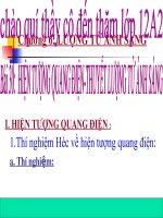 bài 30. hiện tượng quang điện li