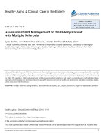 Assessment and Management of the Elderly Patient with Multiple Sclerosis pot