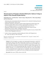 Measurement of Organic Chemical Refractive Indexes Using an Optical Time-Domain Reflectometer docx