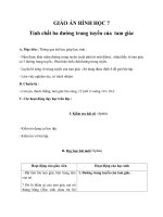 tính chất ba đường trung tuyến của tam giác - hình học 7 - gv.tô.n.linh