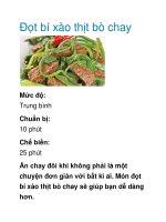 Đọt bí xào thịt bò chay pdf