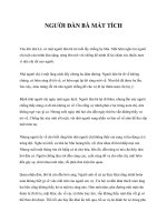 NGƯỜI ĐÀN BÀ MẤT TÍCH pdf