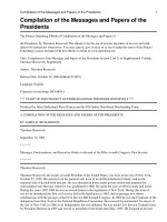 Compilation of the Messages and Papers of the Presidents pdf