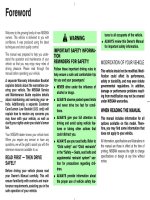 NISSAN 350z 2008 OWNER MANUAL- Sách hướng dẫn sử dụng xe Nissan 350Z đời 2008