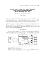 Các toán tử lai ghép cho thuật toán di truyền giải bài toán tô màu đồ thị đơn. doc