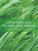 WHY DOES THE WORLD STAY GREEN? Nutrition and survival of plant-eaters doc