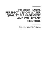 INTERNATIONAL PERSPECTIVES ON WATER QUALITY MANAGEMENT AND POLLUTANT CONTROL doc