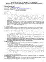 HƯỚNG dẫn LÀM đồ án BẰNG SPSS