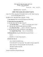 biên bản số 02 - kiểm tra dung dịch bentonite