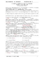 ÐỀ THI TUYỂN SINH ĐẠI HỌC KHỐI A, A1 NĂM 2013 Môn thi : VẬT LÝ – Mã đề : 426 pot