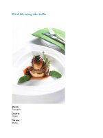 Phi lê bê nướng nấm truffle pdf
