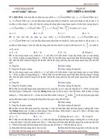 Bài tập điện xoay chiều hay và khó