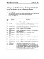 tiêu chuản về bê tông