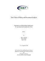 Time Value of Money and Investment Analysis ppt