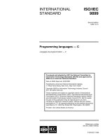 International standard iso  language standard