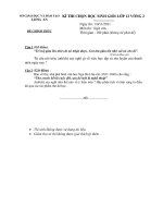 Đề thi HSG lớp 12 vòng 2 tỉnh Long An năm 2012 môn Văn pptx