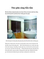 Thư giãn cùng bồn tắm ppt