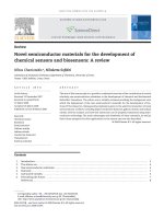 novel semiconductor materials for the development of