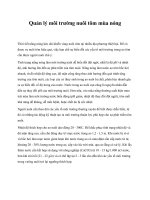 Quản lý môi trường nuôi tôm mùa nóng potx