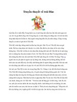 Truyền thuyết về trái Đào ppt