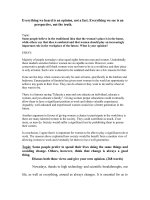 Traditional or modern women pot