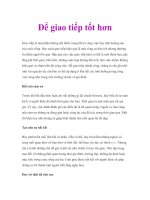 Để giao tiếp tốt hơn docx