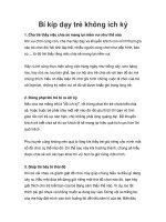 Bí kíp dạy trẻ không ích kỷ ppt