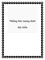 Những bức tượng dưới đáy biển docx