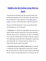 nghiên cứu thị trường trong thời suy thoái