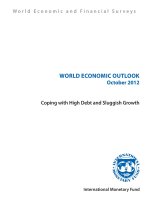 World Economic outlook 2012: Coping with High Debt and Sluggish Growth pdf