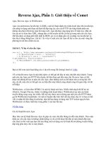 Reverse Ajax, Phần 1: Giới thiệu về Comet ppt