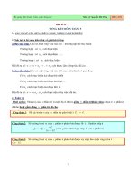 Bài giảng môn toán 5 xác xuất thống kê -  ts  nguyễn hữu thọ