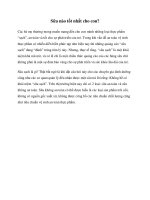 Sữa nào tốt nhất cho con? ppt