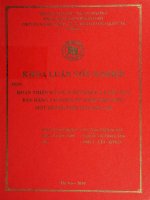 hoàn thiện kế toán bán hàng và kết quả bán hàng tại công ty tnhh nhà nước một thành viên sách nhà nước
