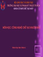 Phay thuận, phay nghịch   đh SPKT HCM