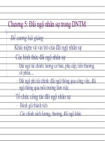 BÀI GIẢNG CHẾ độ đãi NGỘ