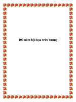 100 năm hội họa trừu tượng pot