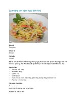 Lạ miệng với nộm xoài tôm khô doc