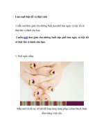 Làm nail thật dễ và thật xinh docx