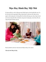 Mẹo Hay Đánh Bay Mệt Mỏi pdf
