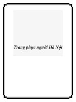 Trang phục người Hà Nội doc