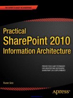Practical SharePoint 2010 Information Architecture doc