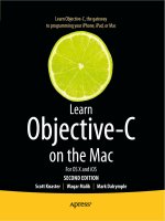 Learn Ojective-C on the Mac ppt