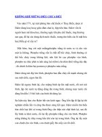 KHÔNG KHÍ NHỮNG ĐIỀU CHƯA BIẾT pptx