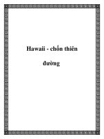 Hawaii - chốn thiên đường pdf