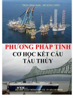 PHƯƠNG PHÁP TÍNH CƠ HỌC KẾT CẤU TÀU THỦY docx